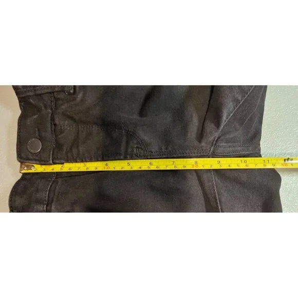 Blanqi Womens‎ 8 Denim Maternity Support Black Skinny Jeans - Picture 9 of 16